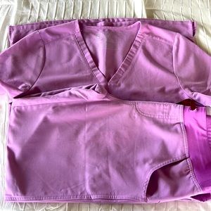 Figs scrub set. Lilac.